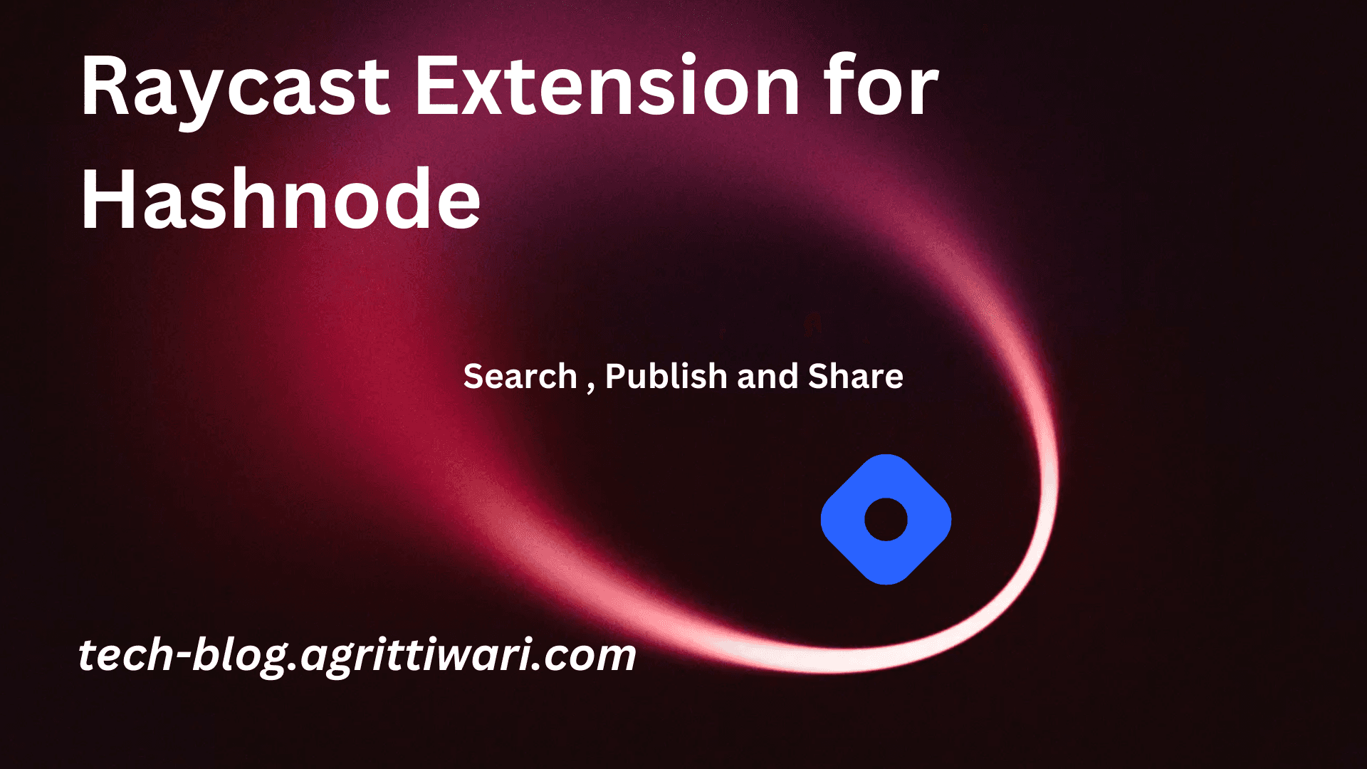Raycast extension for Hashnode